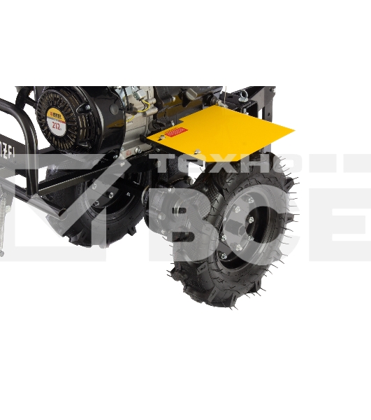 Мотоблок Denzel DPT-270X, 7 л.с., диск.сцеп, шир 90 см, глуб 35 см, фрез 3х4, ВОМ, передачи 2В/1Н