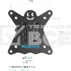 Кронштейн для телевизора Kromax CASPER-101 черный, 10'-32' макс. 25 кг, настенный, наклон, фото10