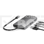 USB-концентратор Satechi USB-C Multiport Adapter 8K With Ethernet V3 (5xUSB Type-C, HDMI, RJ-45, SD), Серый космос Док-станция ST-P8KEM, фото5