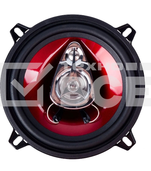 Колонки автомобильные Kicx SP 133 100Вт 89дБ 4Ом 13см (5дюйм) (ком.:2кол.) коаксиальные трехполосные