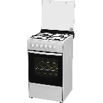 Плита комбинированная Darina 1B KM 441 301 W белый/черный, конфорок 4 шт, духовка 50 л, 50 см x 85 см x 53 см, фото4