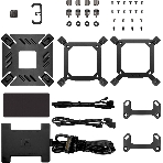 Система водяного охлаждения Deepcool Spartacus 420 ARGB Soc-AM5/AM4/1200/1700/1851 черный 4-pin 32.89dB Al LCD 2647gr Ret (R-SPT420-BKDSMP-G-1), фото3