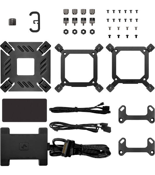 Система водяного охлаждения Deepcool Spartacus 420 ARGB Soc-AM5/AM4/1200/1700/1851 черный 4-pin 32.89dB Al LCD 2647gr Ret (R-SPT420-BKDSMP-G-1)