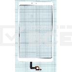 Сенсорное стекло (тачскрин) для Xiaomi MiPad 4, белое, фото 1