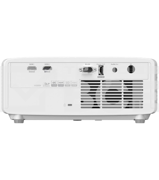 Лазерный проектор Optoma [ZH400] DLP FullHD(1920*1080),4000 ANSI lm;300000:1;Zoom 1,1x;TR 1.4-1.62:1;HDMI x2; AudioOUT x1 Jack3.5mm; USB-A 1.5A; RS232; 15W mono; 32dB; 3kg белый (E9PD7KK01EZ14KD)