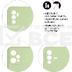 Чехол (клип-кейс) DF poCase-03 для Poco M4 Pro (4G) светло-зеленый, фото4