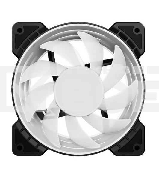Вентилятор Powercase (M6-12-LED) 5 color LED 120 x 120 x 25 мм (100шт./кор, Molex, 1100±10% об/мин) Bulk M6-12-LED