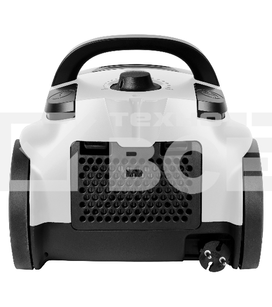 Пылесос BBK BV1504 белый/черный, 300/1600 Вт, уборка сухая, пылесборник контейнер 2 л