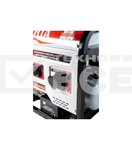 Электрогенератор бензиновый Ресанта БГ 9500 Э, 8 кВт, 75 дБ, 81.42 кг