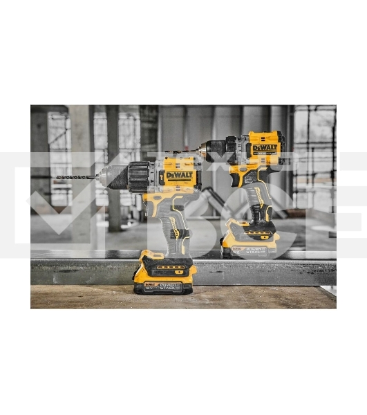 Дрель-шуруповерт DeWalt DCD805P2T-QW, Аккумуляторная, 18В, 2 АКБ, Кейс