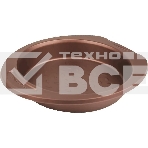 Форма для выпечки Rondell Kortado RDF-905, круглая, 27x23.3см, сталь углеродистая, коричневый, фото 1