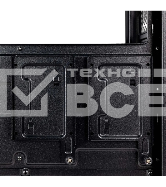 Корпус Hiper BH34-1 черный без БП ATX 5x120mm 2x140mm 2x200mm 1xUSB3.0 audio bott PSU