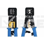 Инструмент обжимной Cabeus HT-376Z для коннекторов быстрой установки RJ-45 (8р8с), RJ-11/12 (6р6с, 6р4с, 6р2с), профессиональный, с храповым механизмом, фото2