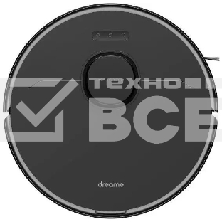 Робот-пылесос Dreame RLS6A D10S Pro черный, 46 Вт, 5200 мАч Li-Ion, уборка сухая/влажная, пылесборник контейнер 0.57 л