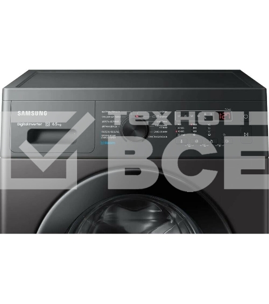 Стиральная машина Samsung WW65AG4S20CX/LP серый, загрузка фронтальная 6,5 кг, 1200 об/мин., класс: А