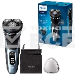 Электробритва Philips S3243/12 черный/голубой, фото2