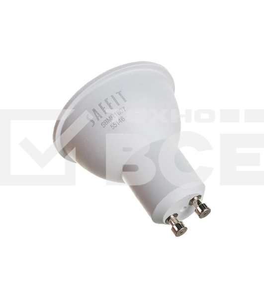 Лампа светодиодная SAFFIT SBMR1607 (55146) 7 вт 230в GU10 белый