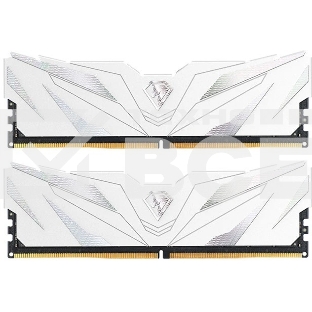 Оперативная память Netac Shadow II, DDR5, 32GB (2x16GB), 5600 MHz, CL46, DIMM, с радиатором, RGB, белый