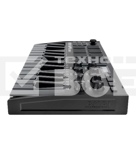 Клавиатура MIDI AKAI [MPK Mini MK3 Black] 25 мини клавиш, 8 пэдов, 8 энкодеров, цвет черный