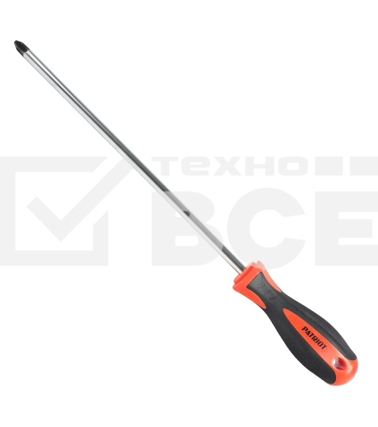 Отвертка Patriot PH3x250, CR-V,магнитная, 2-х компонентная рукоятка