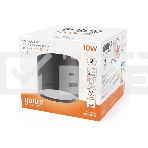 Светильник Gauss LED накладной с рассеивателем 10W 3000K 88х75мм 1/30 черный, фото3