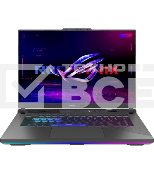 Ноутбук Asus ROG Strix G16 G614PP-S5063 Ryzen 9 8940HX 16Gb SSD 512Gb NVIDIA GeForce RTX 5070 8Gb 16