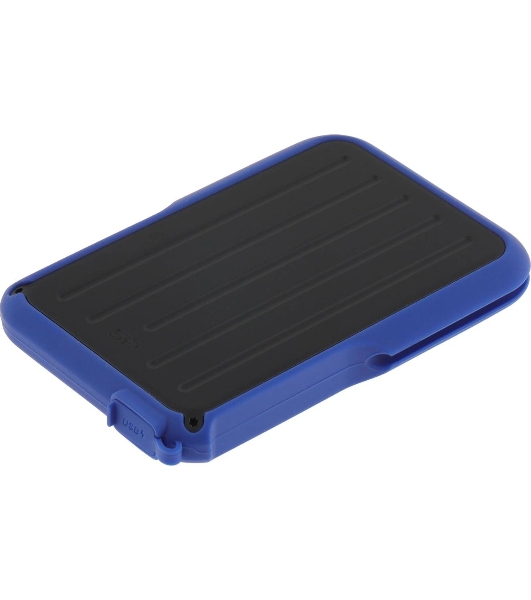 Внешний HDD 2.5' Silicon Power Armor A66, 1TB, USB 3.2 Gen 1 Type-A, 5400 rpm, черно-синий