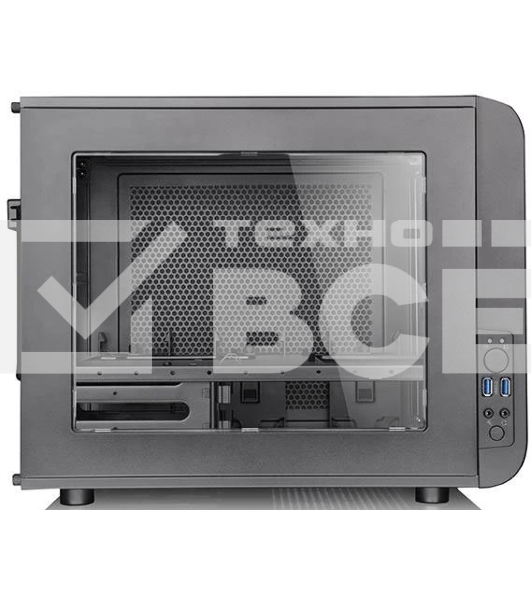 Компьютерный корпус Thermaltake Case Tt Core V21 CA-1D5-00S1WN-00 mATX/win/черный/USB 3.0/no PSU