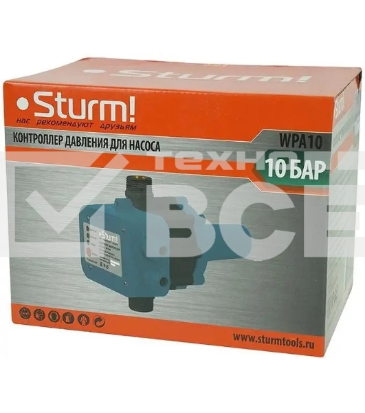 Блок управления клапанами Sturm! WPA10 синий