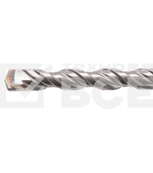 Бур по бетону Denzel двойная спираль, Cobalt W-tip, 8x210 мм, SDS PLUS