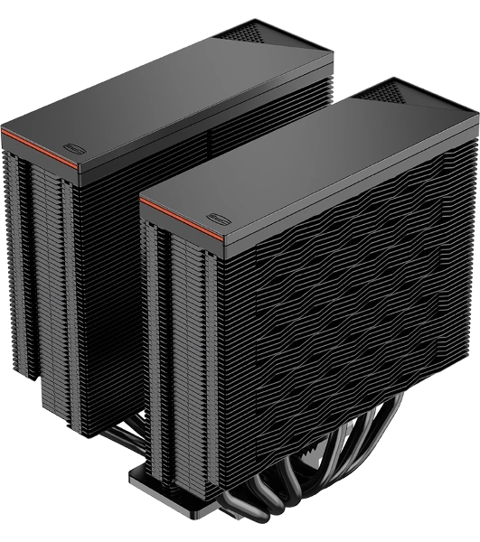 Устройство охлаждения (кулер) PcCooler RZ620 BK Soc-AM5/AM4/1151/1200/2066/1700 черный 4-pin 32dB Al+Cu 270W Ret (R7-Z622WBKNNX-GL)