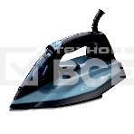 Утюг Sakura SA-3075CBK 380мл, 2400 Вт,керам, черный/синий, фото 1