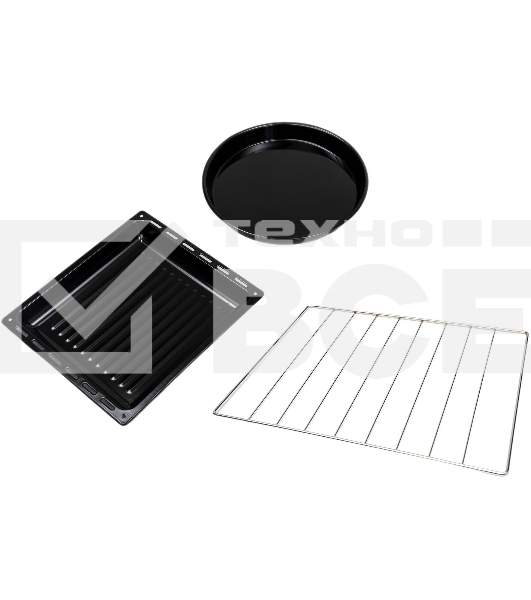 Мини-печь Kraft KF-MO3801BL, черный, 38 л.