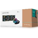 Система жидкостного охлаждения Deepcool LE360 PRO ARGb Soc-AM5/AM4/1200/1700/1851 черный 4-pin 19-33dB Al 300W 1817gr Ret (R-LE360PRO-BKAMMC-G-1), фото2