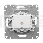 Механизм розетки EKF UP1-SOA-110 16А, с заземлением, без шторок, алюминий Эпика, фото6