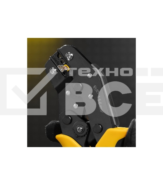 Клещи для обжима неизолированных наконечников Denzel НК и НВ, разъемов РП, 1,5 - 6 мм2