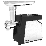 Мясорубка электрическая BBK MG2010 металлик/черный, 2000 Вт, 2.0 кг/мин, реверс, защита от перегрузки, металлический лоток, насадки - 4, фото2