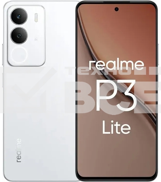 Смартфон Realme P3 Lite RMX5300 4/128Gb, белый