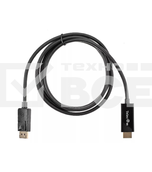 Кабель-переходник DisplayPort M-> HDMI M 1.8m Telecom [TA494)