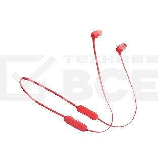 Гарнитура беспроводная JBL BLUETOOTH TUNE 125BT RED