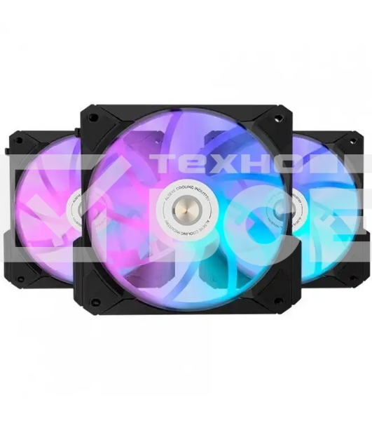 Вентилятор для корпуса Alseye i12B-K3 черный, 120 мм, 1800 об/мин, 33.2 дБ, 4 pin