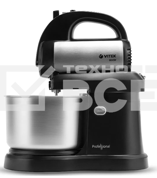 Миксер стационарный Vitek VT-1418 800Вт стальной