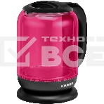 Чайник электрический Hyundai HYK-G4808 1.8л. 2200Вт малиновый/черный (корпус: стекло), фото6