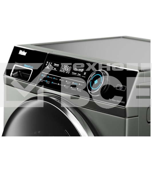 Стиральная машина Haier HW80-B14979S серебристый, загрузка фронтальная 8 кг, 1400 об/мин, класс: A+++