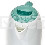 Чайник электрический DELTA DL-1106 белый с мятным, фото3