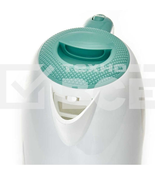 Чайник электрический DELTA DL-1106 белый с мятным