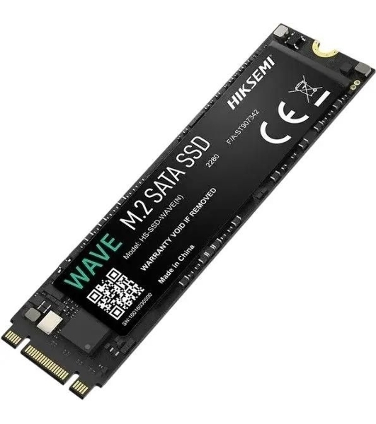 Накопитель SSD M.2 HIKSEMI 512Gb HS-SSD-WAVE(N) 512G (SATA3, up to 560/500MBs, 3D NAND, 140TbW)