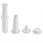 Мясорубка электрическая АКСИНЬЯ КС-2005С белый, 2000 Вт, 1.8 кг/мин, реверс, защита от перегрузки, насадки - 7, фото12