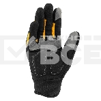 Перчатки универсальные Denzel 68002 усиленные, с защитными накладками, размер 9, фото9