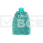 Насадка для швабры РЫЖИЙ КОТ цельная Лапша микрофибра 28 см (310492), фото 1